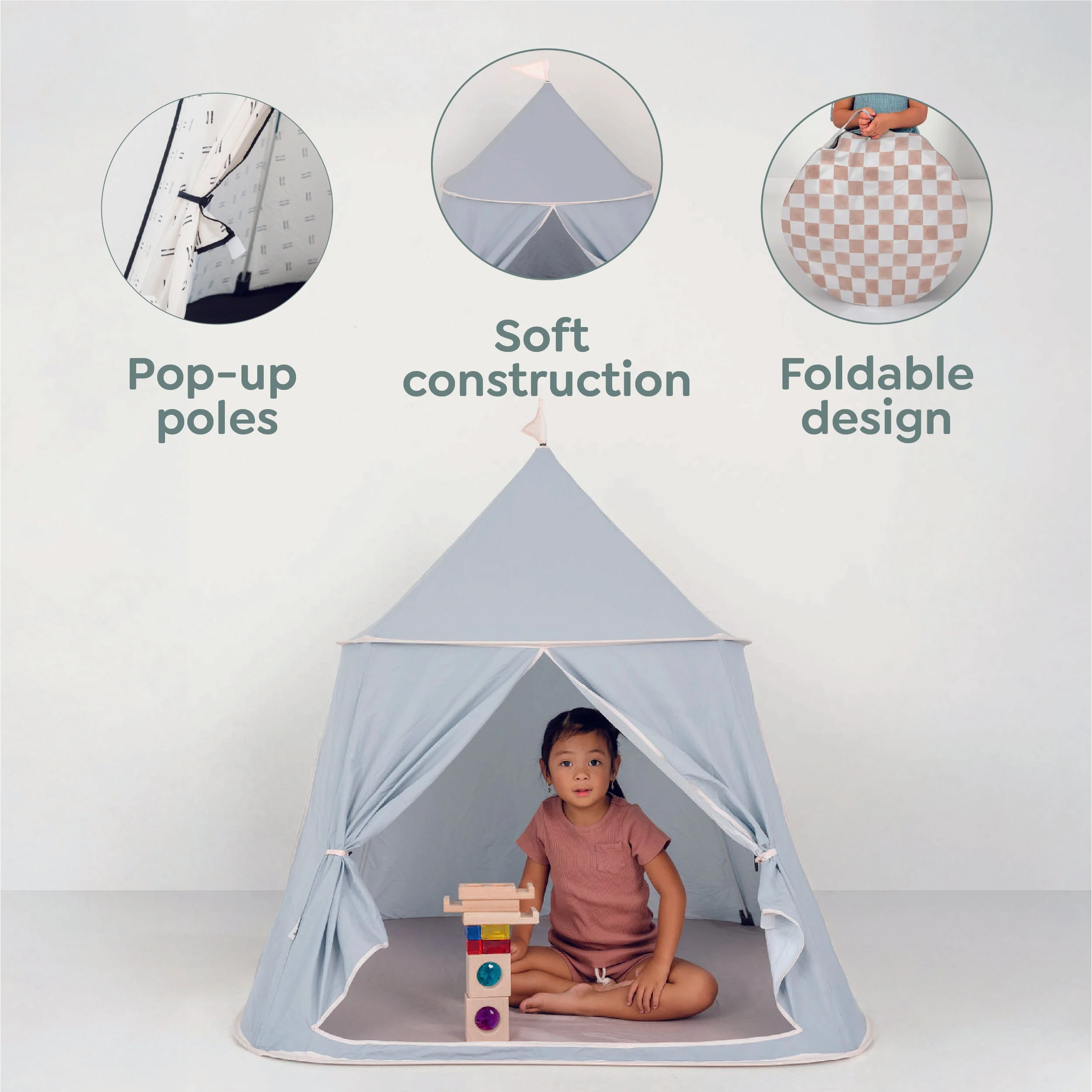 Toki Kids Breeze Play Tent - Image 6