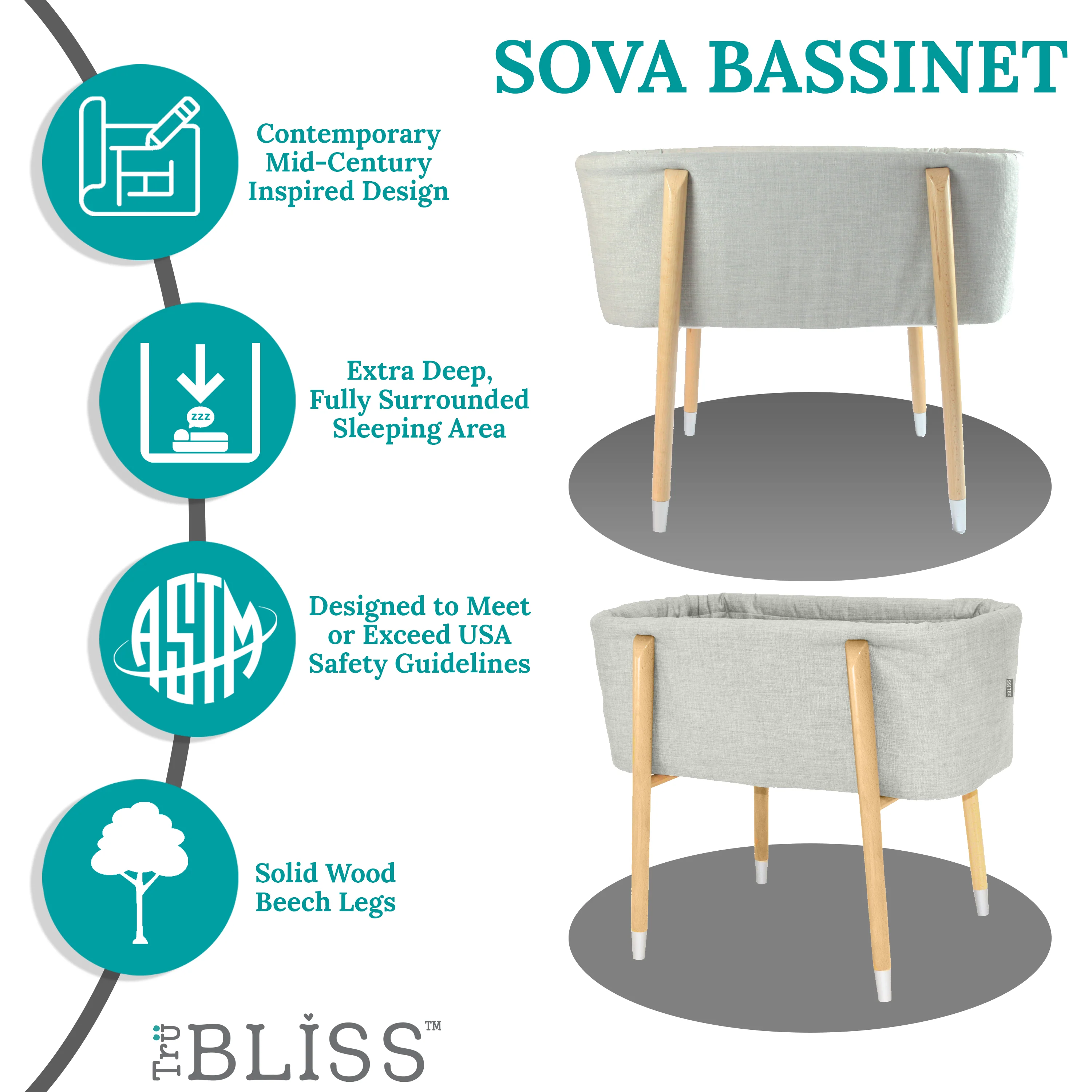 TruBliss SOVA Bassinet - Image 12