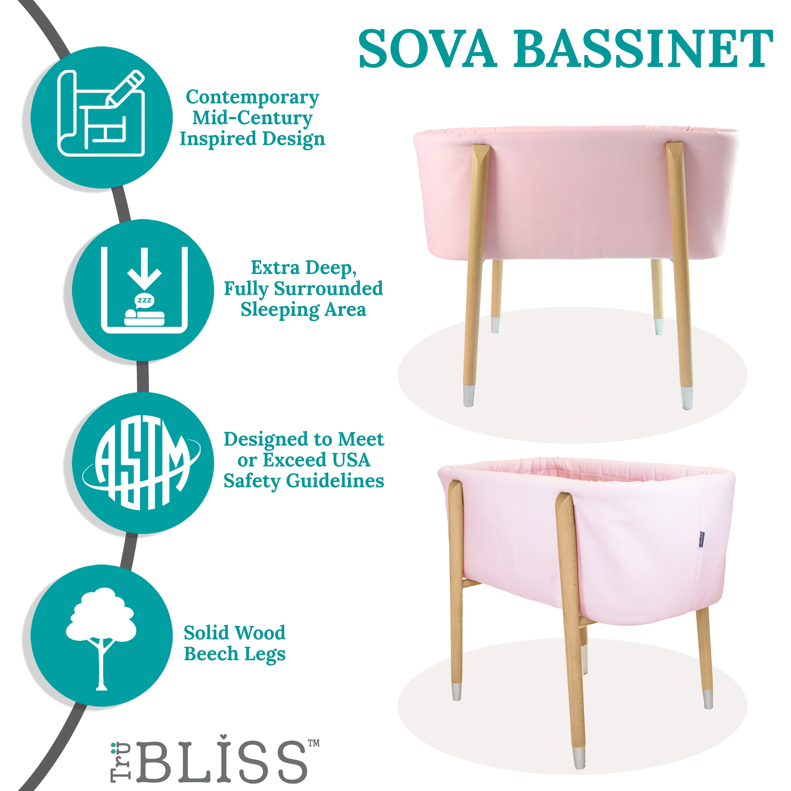 TruBliss SOVA Bassinet - Image 25