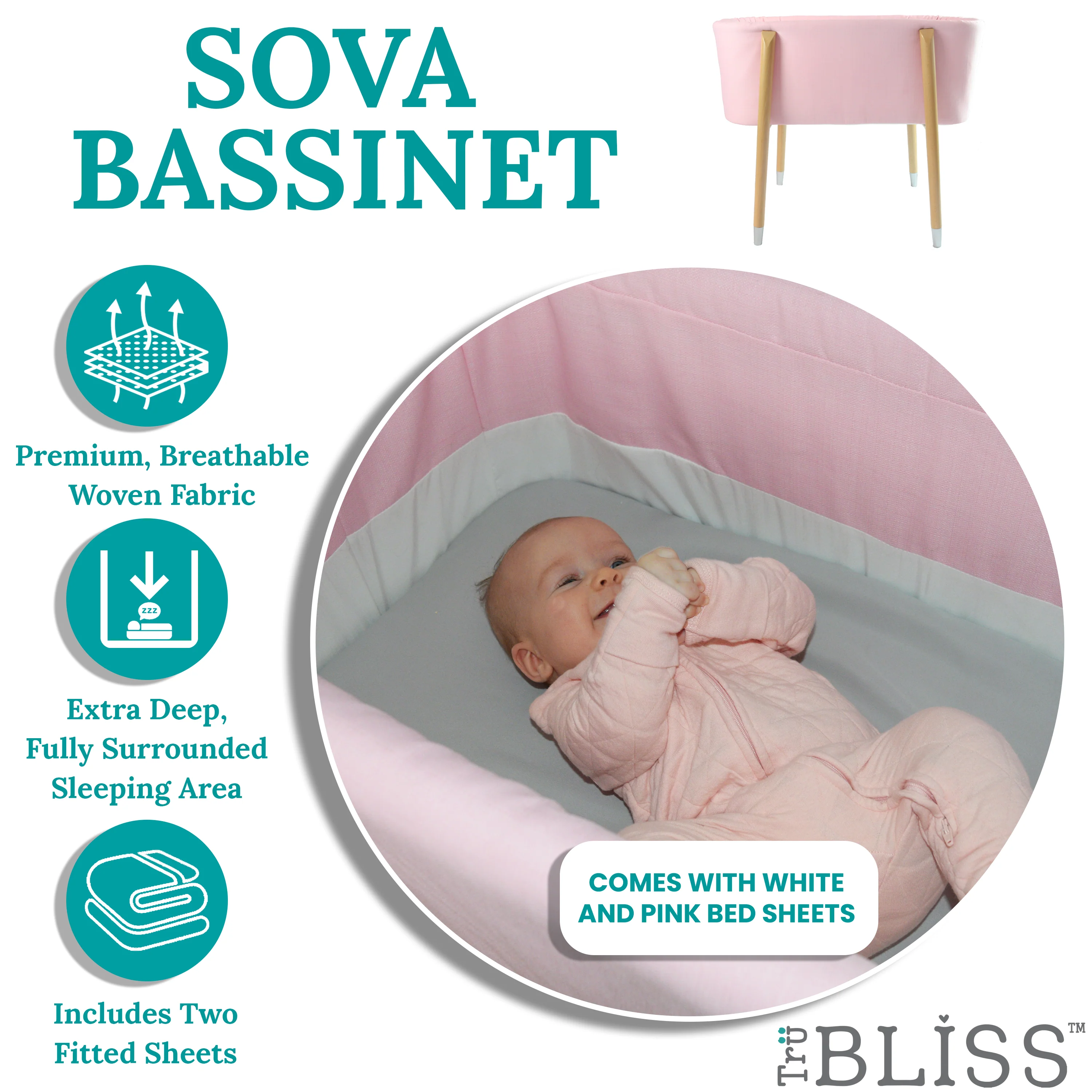 TruBliss SOVA Bassinet - Image 26