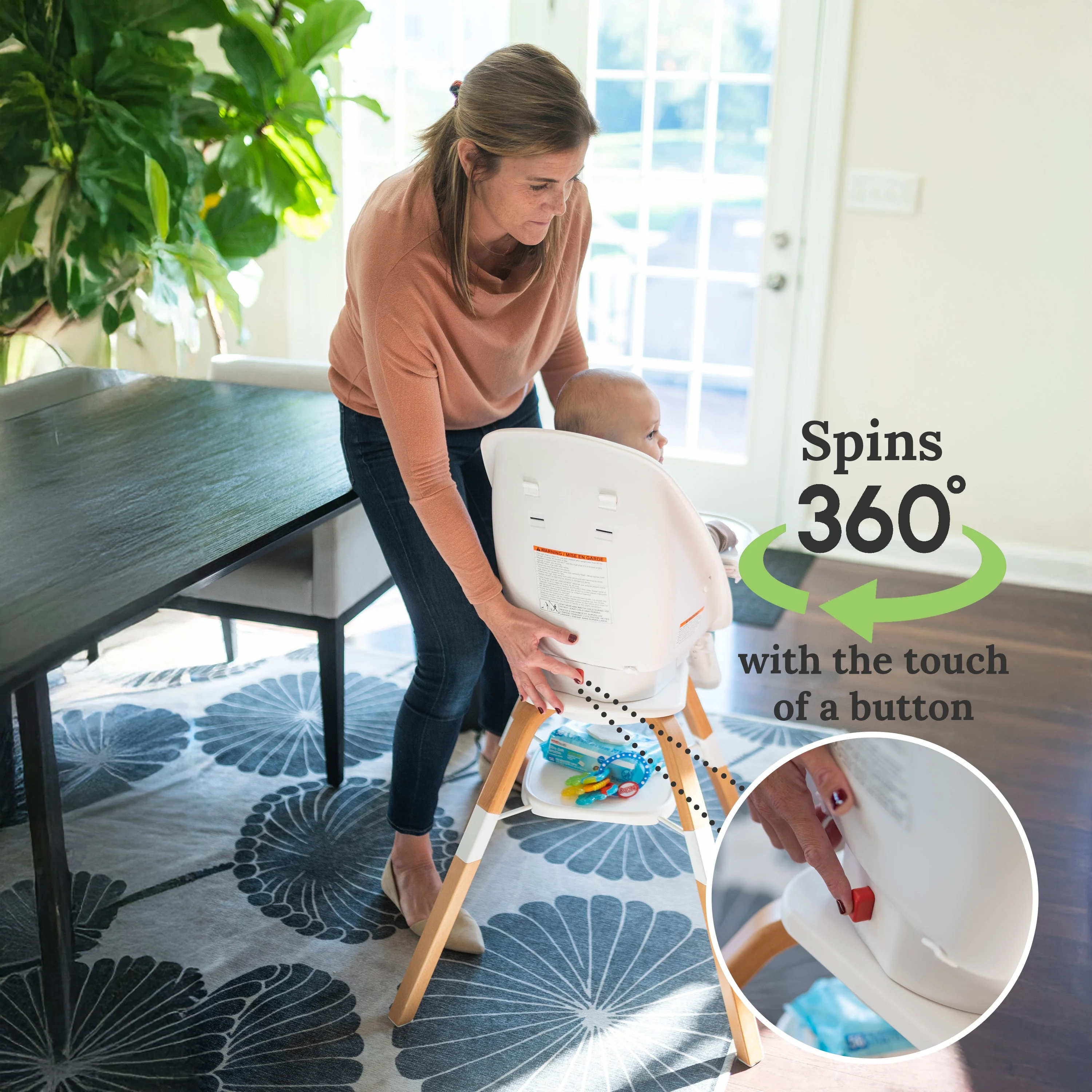TruBliss Turn-A-Tot Highchair - Image 25
