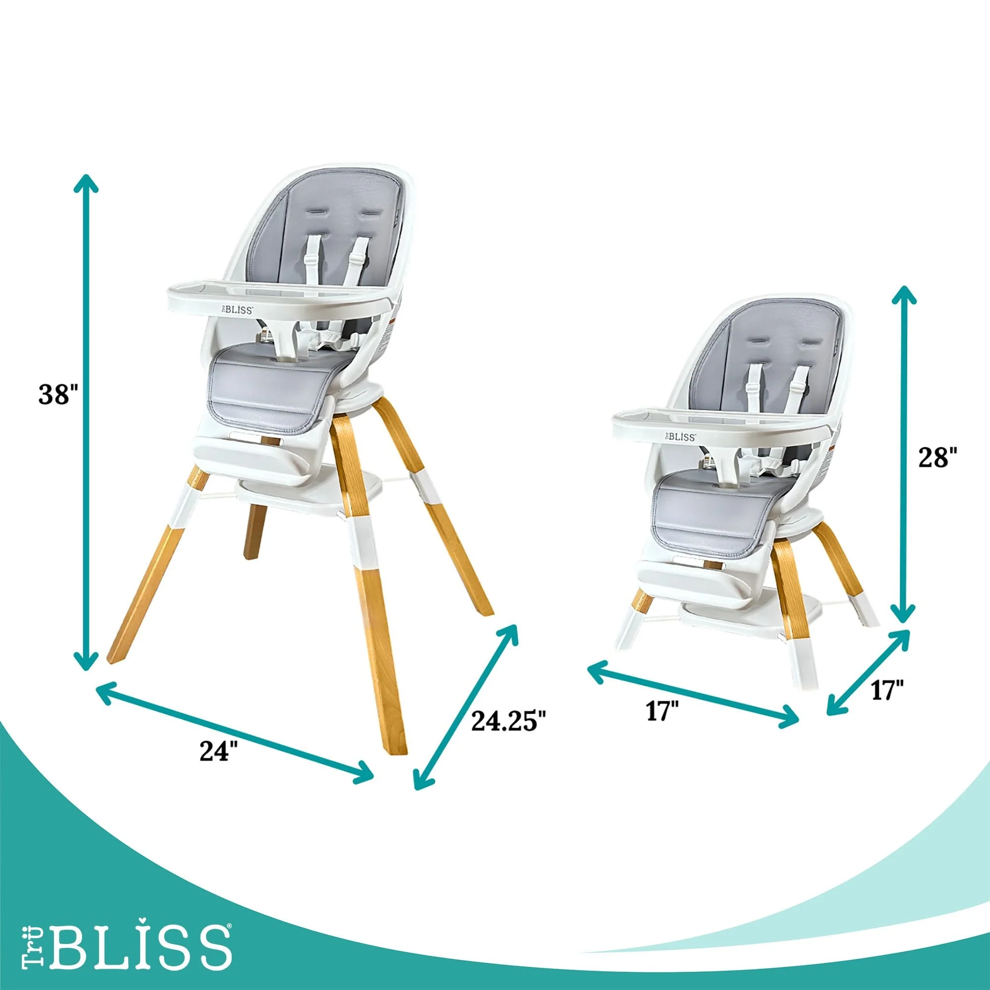 TruBliss Turn-A-Tot Highchair - Image 38