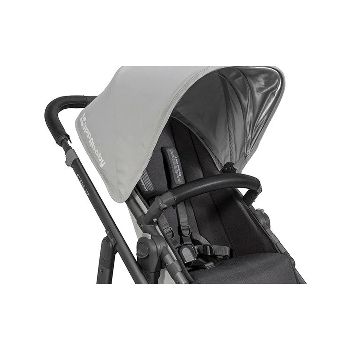 UPPAbaby Leather Bumper Bar Cover In Black Fits Vista, Cruz And Rumbleseat 2015 And Later - Image 3