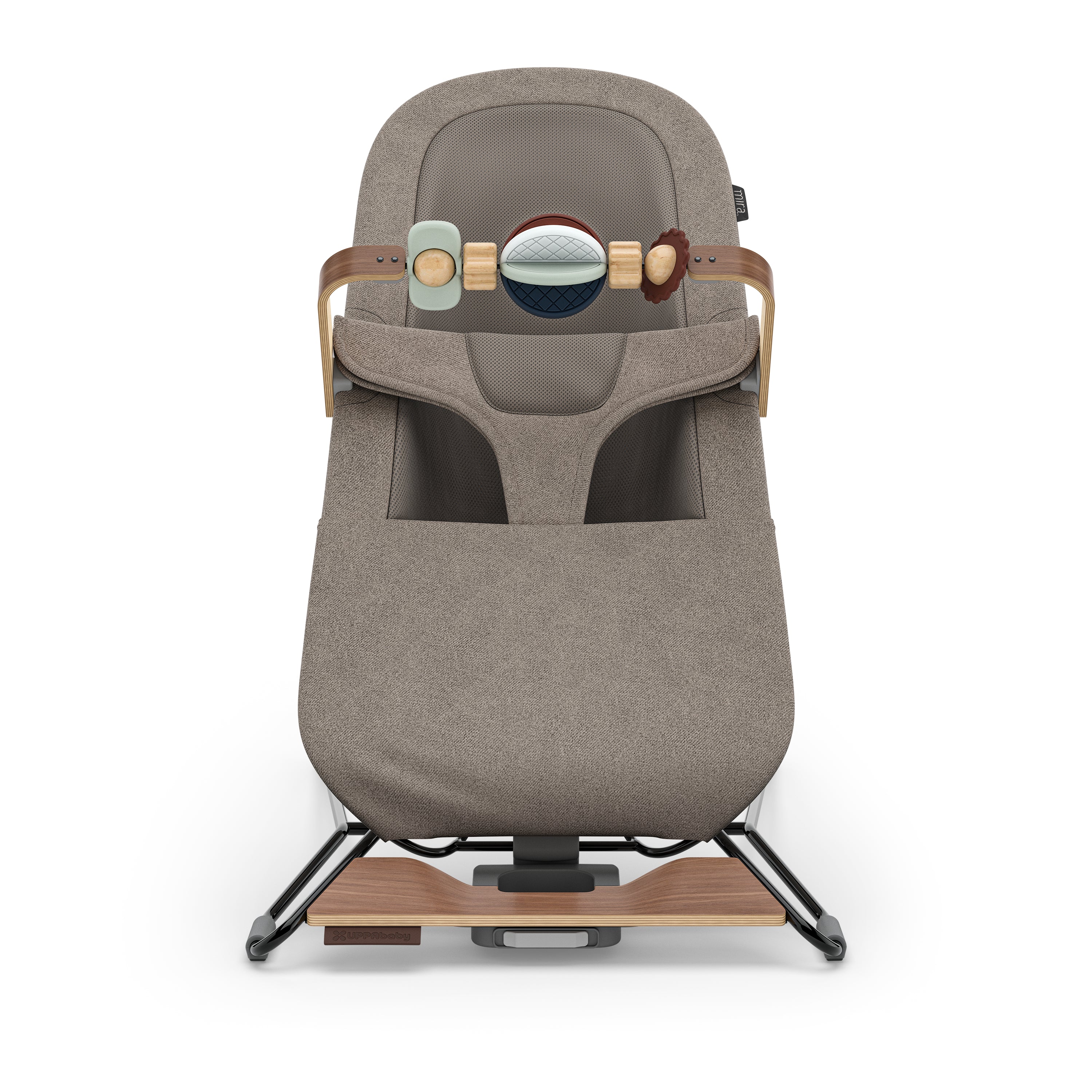 UPPAbaby Mira Bouncer Wooden Toy Bar - Wonder Wheel - Image 4