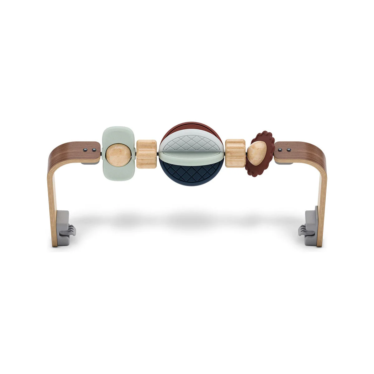 UPPAbaby Mira Bouncer Wooden Toy Bar - Wonder Wheel - Image 5