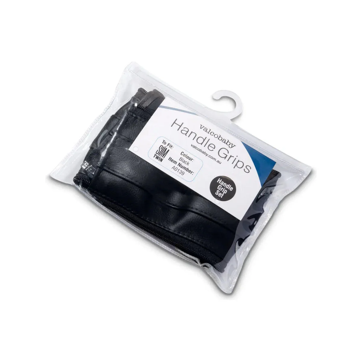 Valco Slim Twin Leatherette Covers in Black - Image 4