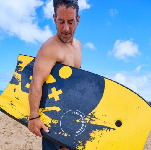 Veer Adult Body Board - Yellow - Image 6