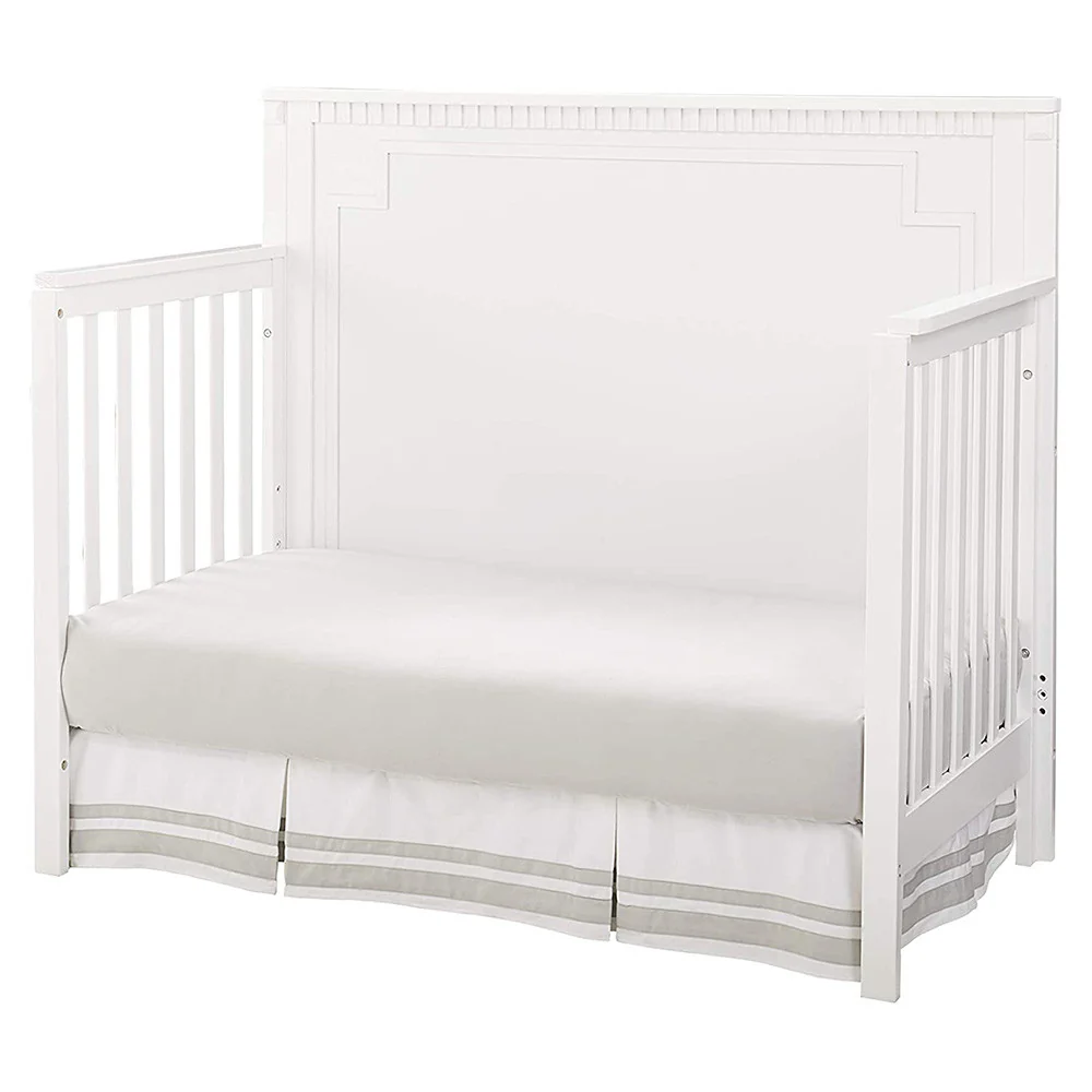 Westwood Emery Panel Convertible Crib In White - Image 4