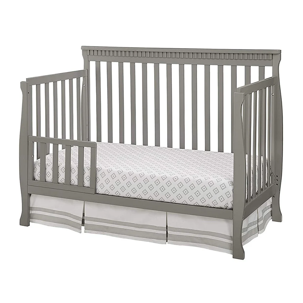 Westwood Emery Slat Convertible Crib In Grey - Image 4