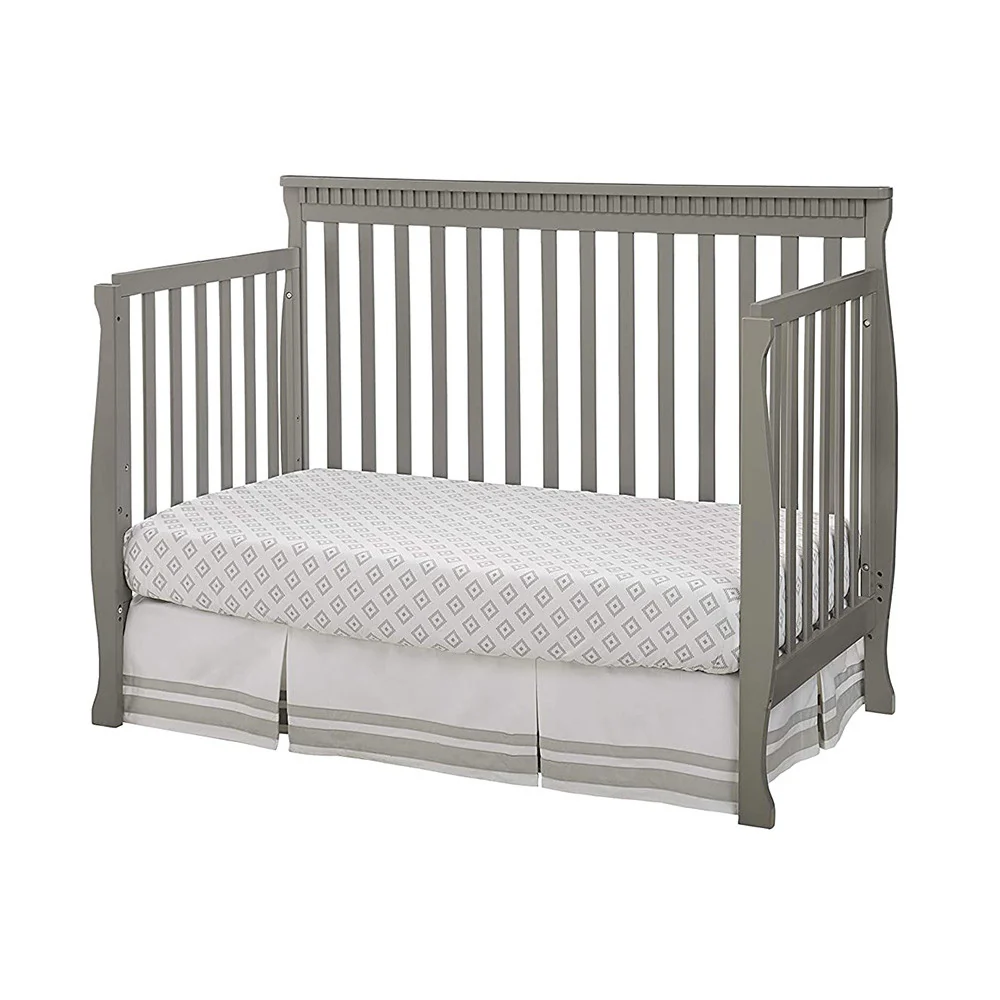 Westwood Emery Slat Convertible Crib In Grey - Image 6