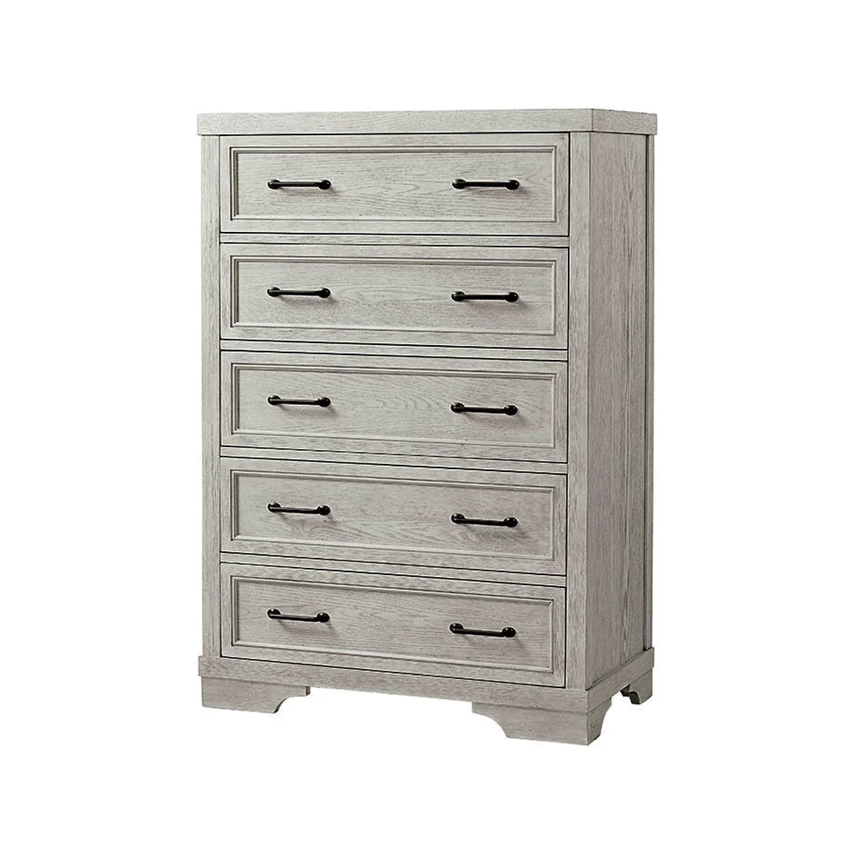 Westwood Foundry 5 Drawer Chest in White Dove - Image 6