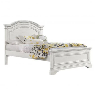 Westwood Olivia Youth Arch Top Complete Full Bed In Brushed White - Image 2