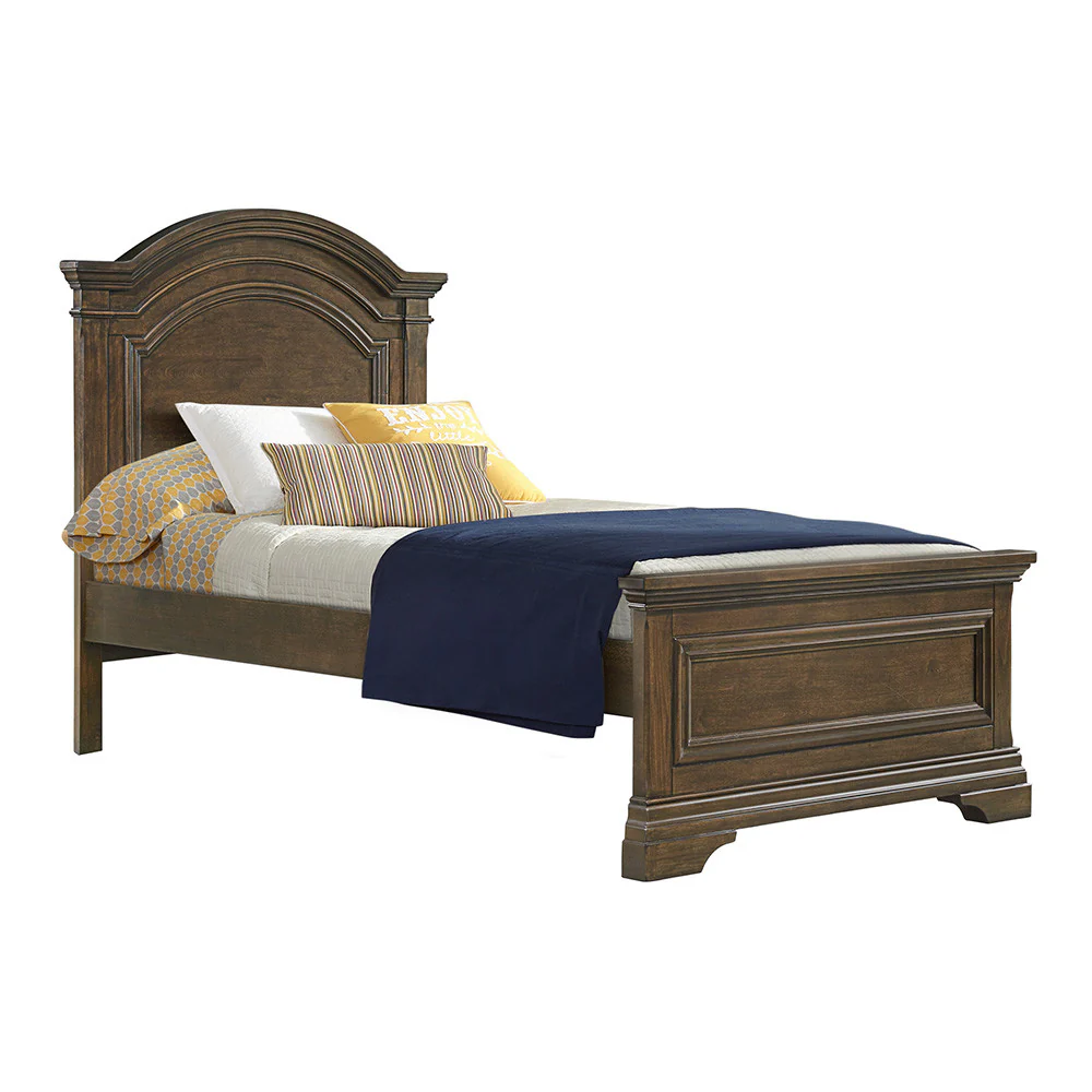 Westwood Olivia Youth Arch Top Complete Twin Bed In Rosewood - Image 3