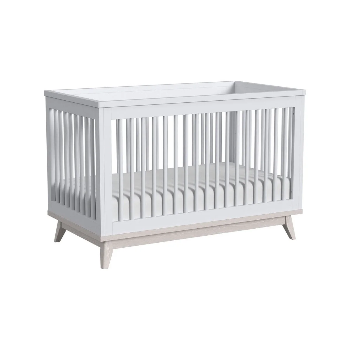 Westwood Rowan Cottage Crib in Ash Linen - Image 6
