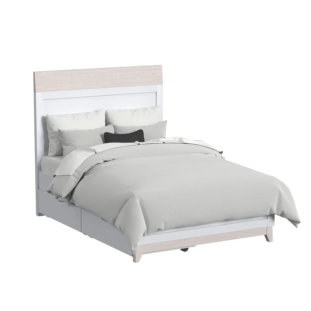 Westwood Rowan Youth Complete Full Bed in Ash Linen