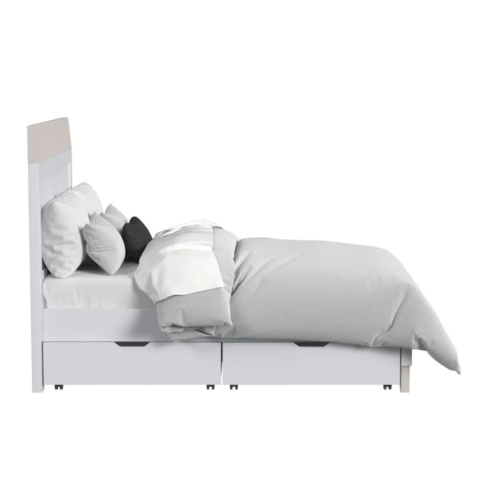 Westwood Rowan Youth Complete Full Bed in Ash Linen - Image 3