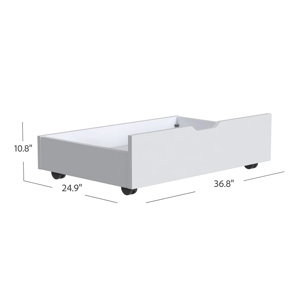 Westwood Rowan Youth Storage Drawer (2) in Ash Linen - Image 3