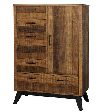 Westwood Urban Rustic Chifferobe in Brushed Wheat - Image 2