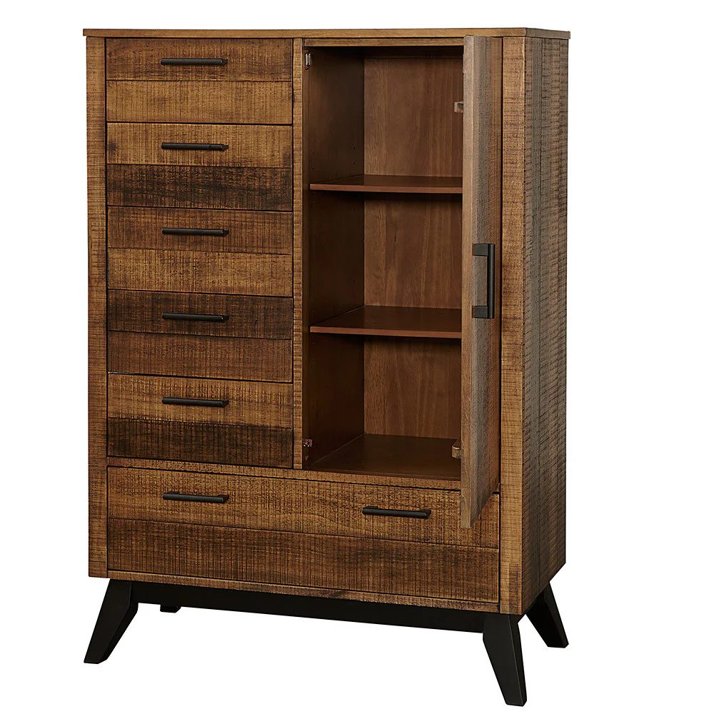 Westwood Urban Rustic Chifferobe in Brushed Wheat - Image 3