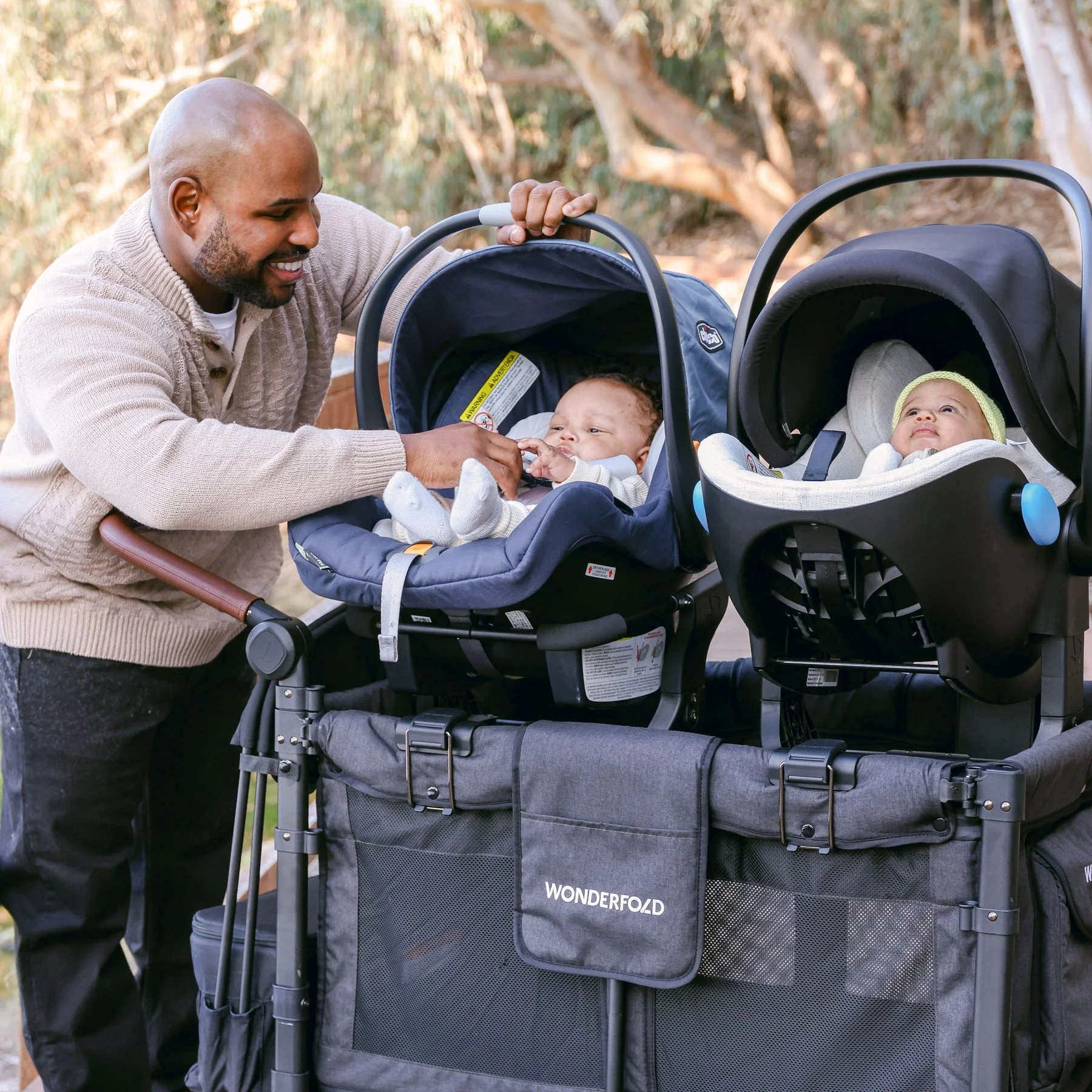 WonderFold W2 Series Car Seat Adapter - Cybex/ Nuna/ Maxi-Cosi