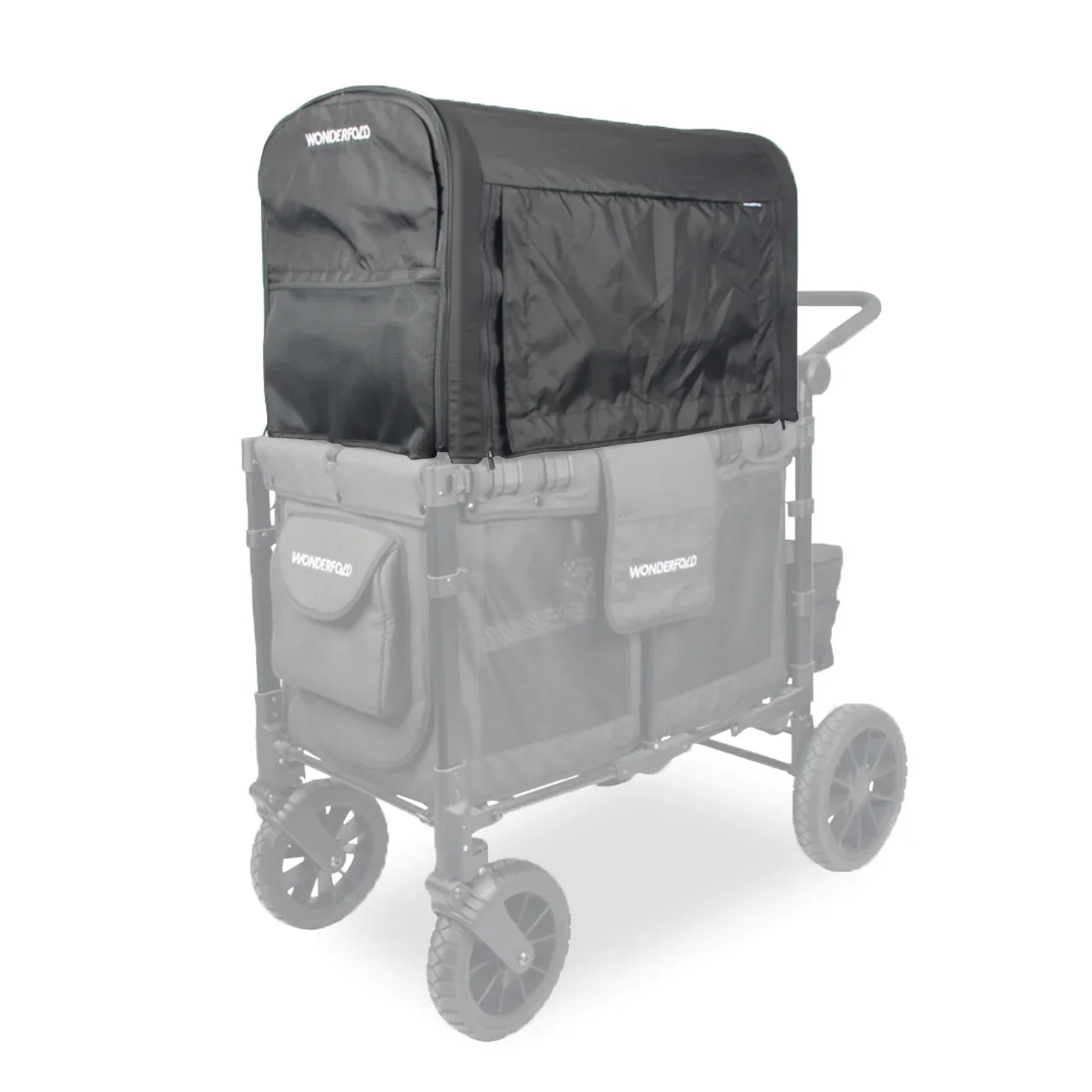 WonderFold Flex Canopy For W2 Original in Black - Image 4