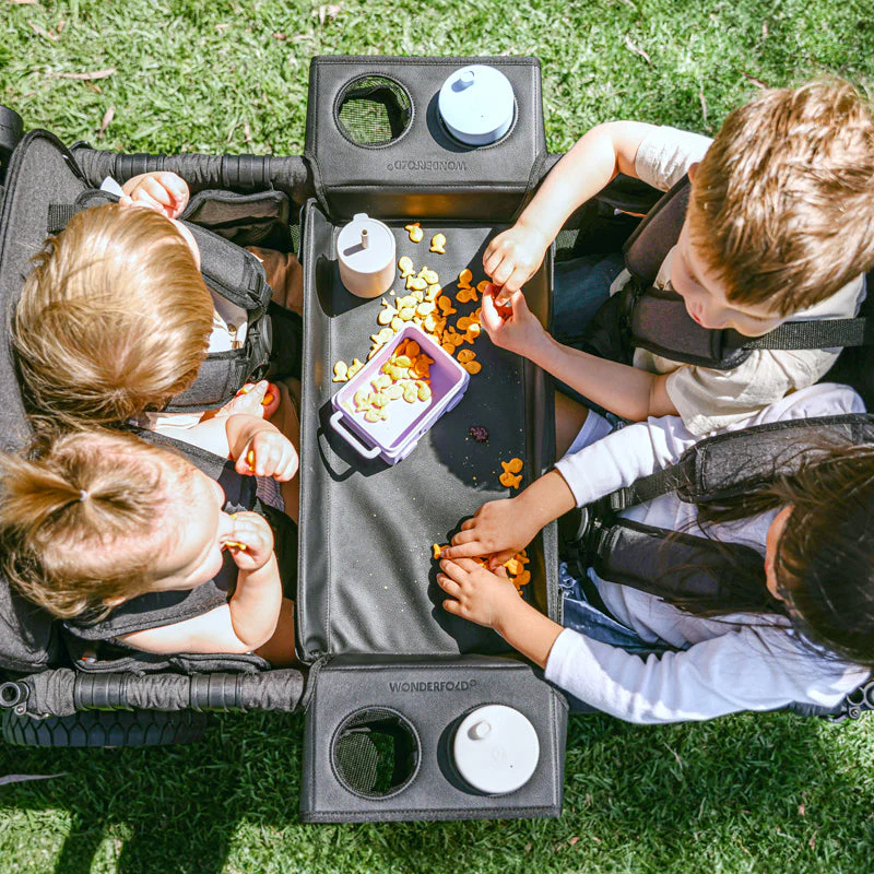 WonderFold Flex Snack Tray for L2 - Black - Image 3