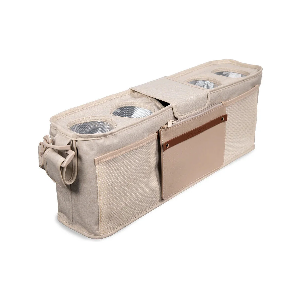 WonderFold Parent Console with 4 Insulated Cup Holders - Image 7