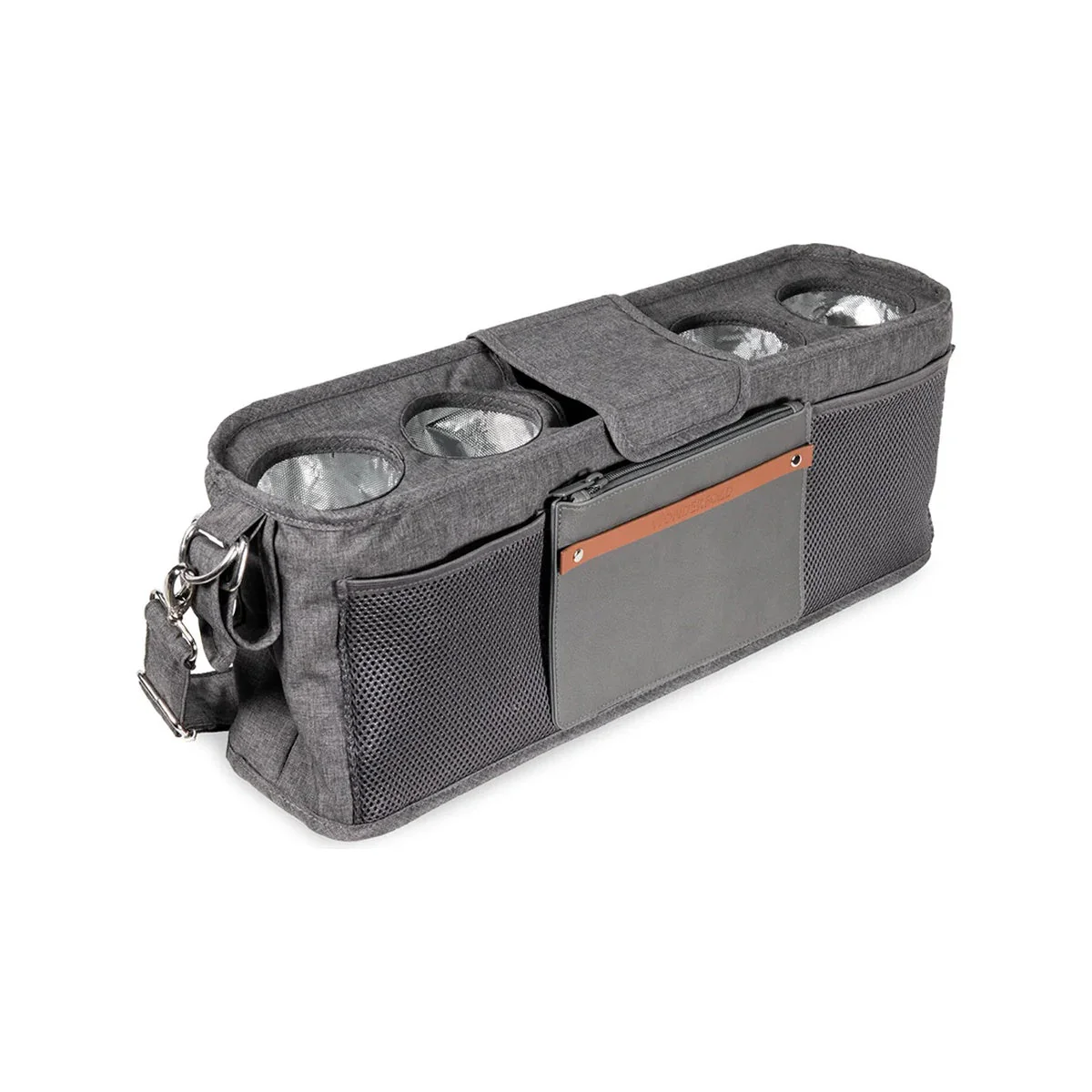 WonderFold Parent Console with 4 Insulated Cup Holders - Image 9