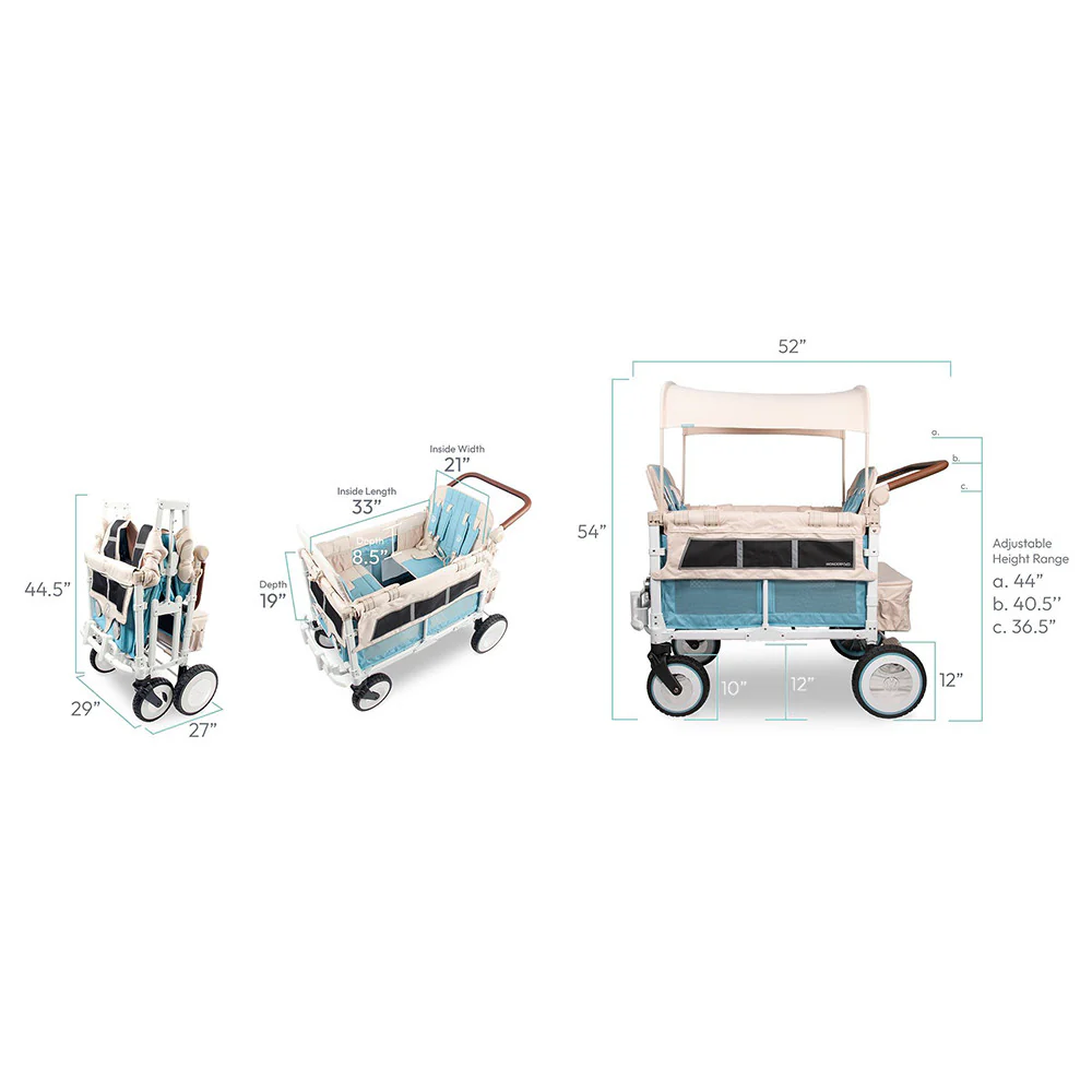 WonderFold VW Edition Quad Stroller - Image 6