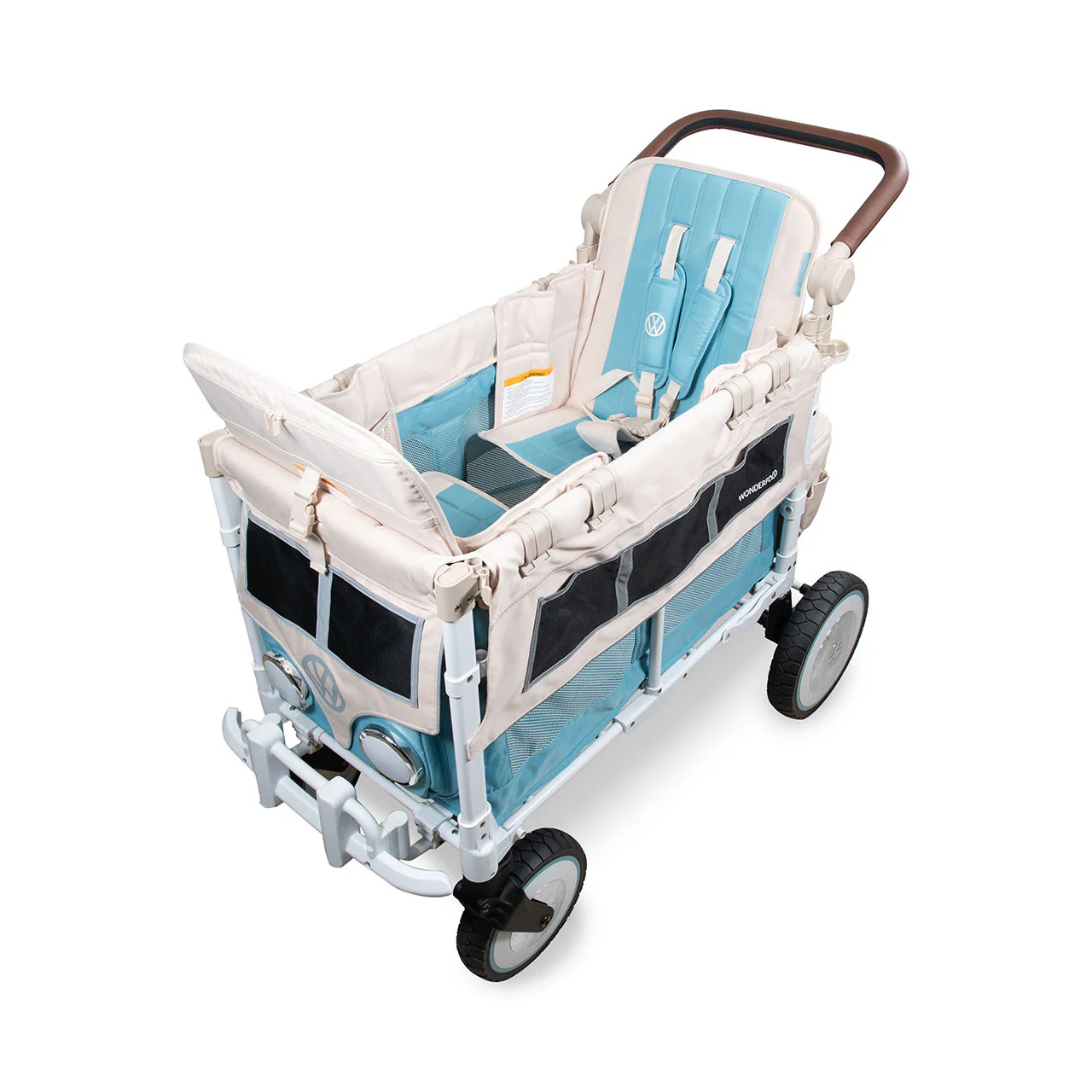 WonderFold VW2 Volkswagon Stroller Wagon in Bondi Blue - Image 8