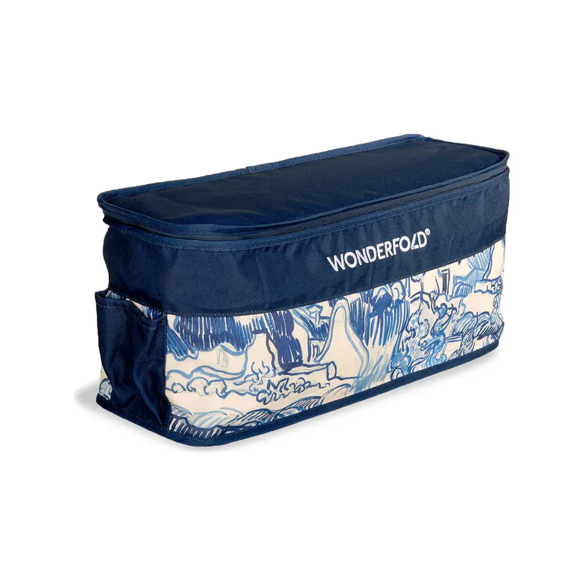 WonderFold W4 Elite Luxe Rear Basket Fabric - Van Gogh Sketches - Image 6