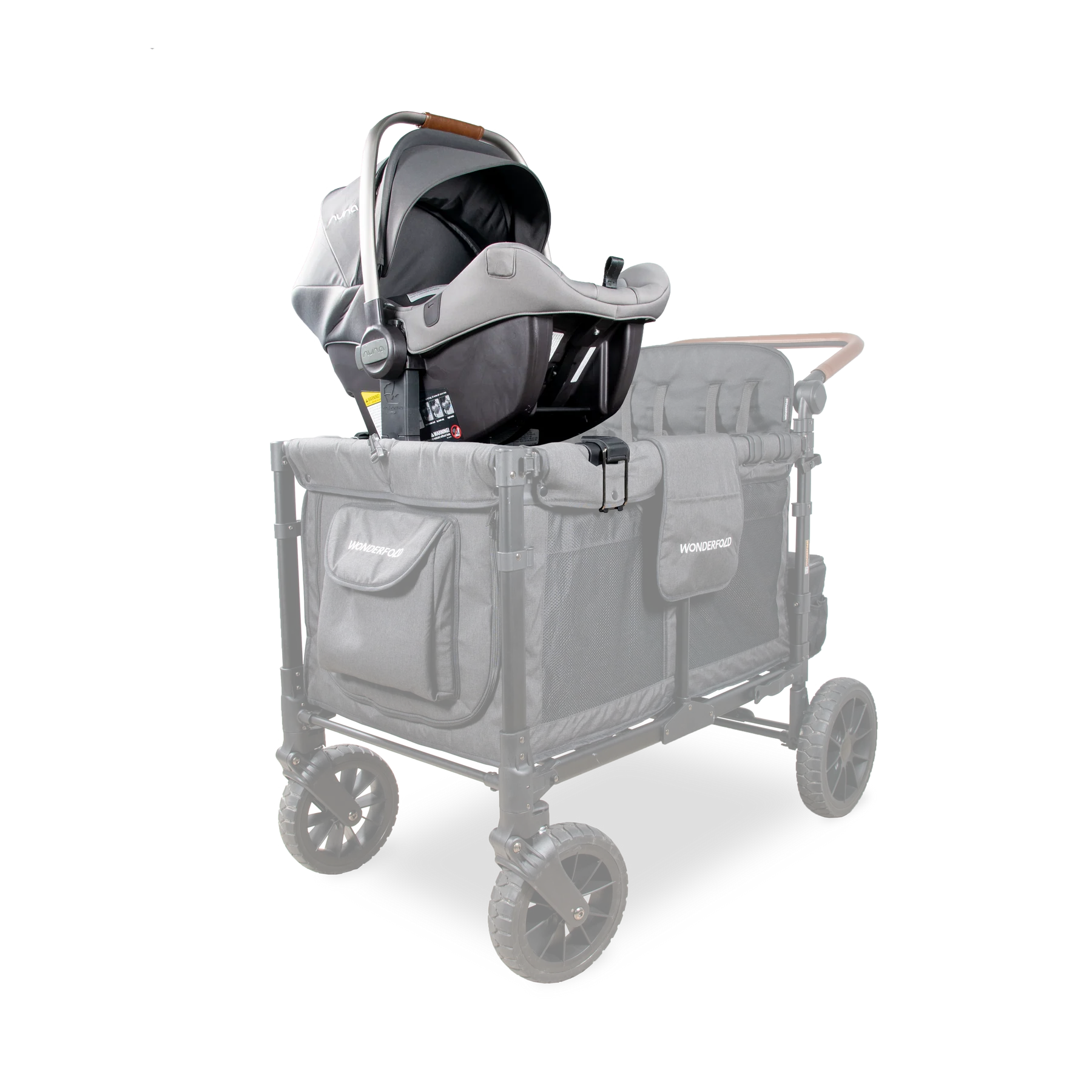 Wonderfold W4/W6 Pro Series Car Seat Adapter - Cybex/ Nuna/ Maxi-Cosi - Image 3